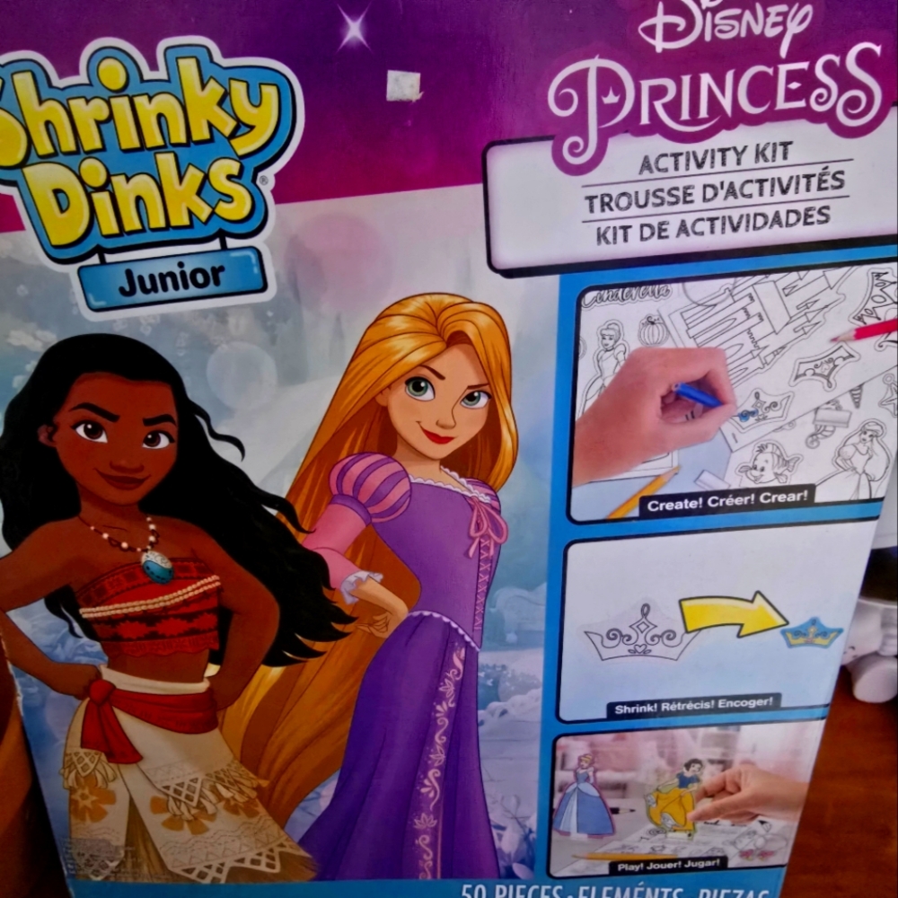 Disney Princess Shrinky Dinks Activity Kit - Multicolor